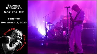 Blonde Redhead - &quot;Not for Me&quot; - Toronto - November 2, 2023