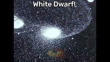 What if a Black Hole ate a White Dwarf?  #simulation #astronomy #universe #space #spacesim #cosmos