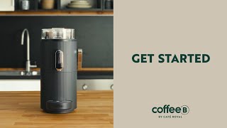 Get Started I CoffeeB Globe coffee machine