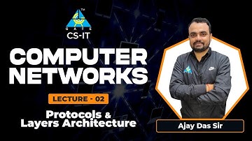 #02 Protocols & Layers Architecture | Computer Network By Ajay Das Sir