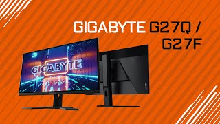 Обзор игровых монитора GIGABYTE G27Q и GIGABYTE G27F