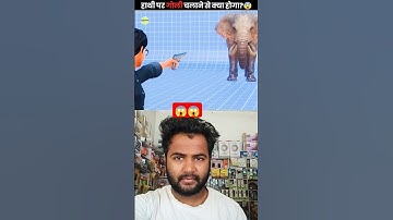 What If You Shot An Elephant#elephant #shortvideo #shortsfeed #trending #new #facts #youtubeshorts