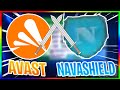 Avast antivirus vs navashield virus  antivirus test