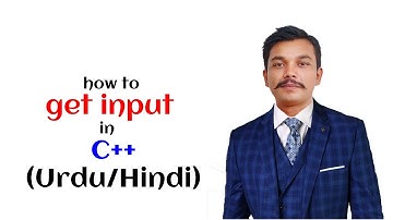 Lecture 35 How to Get Input from User in C++ (Hindi/Urdu)