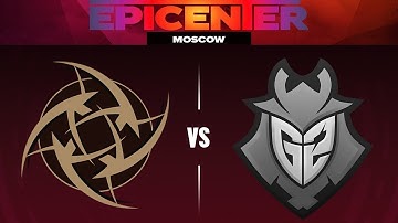 G2 vs NiP [Map 1 BO1] EPICENTER 2016