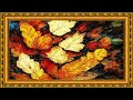 📺 Luxury Golden Frame TV Art | TV Table Painting Display | 4K TV Wallpaper 🎨✨