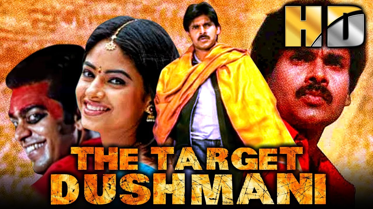 The Target   Dushmani HDBangaram  Pawan Kalyans Superhit Action Movie  Meera Chopra Reema Sen