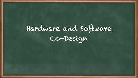 Hardware-Software Co-design | Embedded System & RTOS