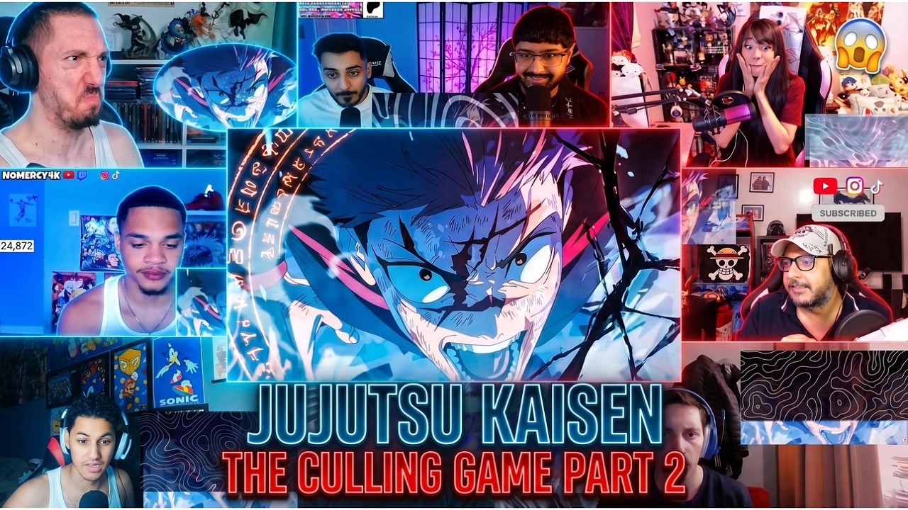 JUJUTSU KAISEN Season 4: The Culling Game Part 2 – Teaser Trailer Reaction Mashup