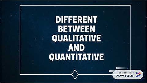 A181 SQQS1013 A14 Variable: Quantitative vs. Qualitative