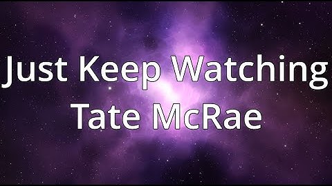 Tate McRae - Just Keep Watching (Lyrics) - 1 Hour Loop