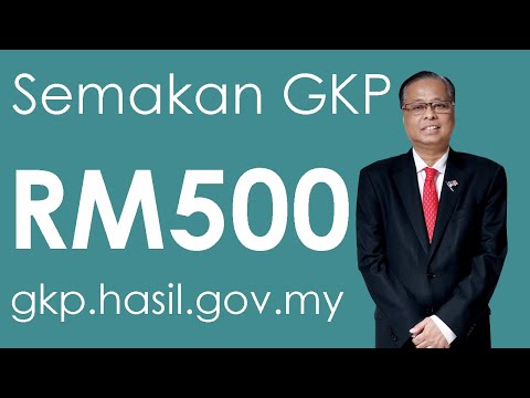 Semakan GKP 4.0 RM500 fasa 2 gkp.hasil.gov.my