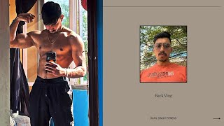 BACK DAY | QUICK VLOG | RAHIL SINGH FITNESS