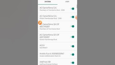 DST Root CA X3 Mode Enable on Android Phone