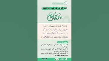 زادك القرآني في شهر ذي القعدة | سورة الحج | من الآية (73) إلى الآية (74)