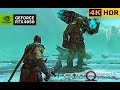 God of War – Kratos vs Bridge Keeper EPIC Boss Fight 🔥❄️ (4K Ultra HD)
