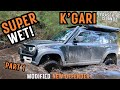 Exploring the wet and wild tracks of kgari fraser in a modified new defender part 1