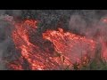 Lava flow speeds up, threatens Hawaiian town