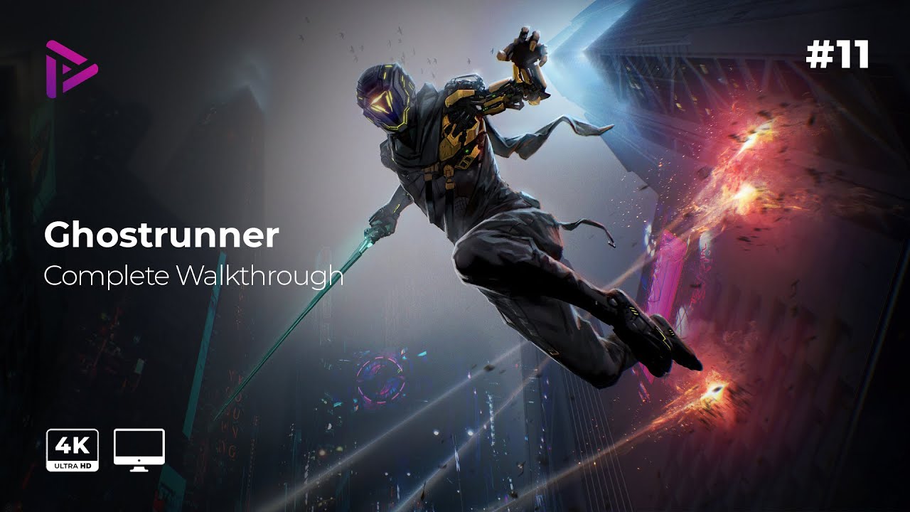 Ghostrunner время прохождения. Ghost runner системные требования. Ghostrunner обзор. гоуст раннер. Ghostrunner геймплей.