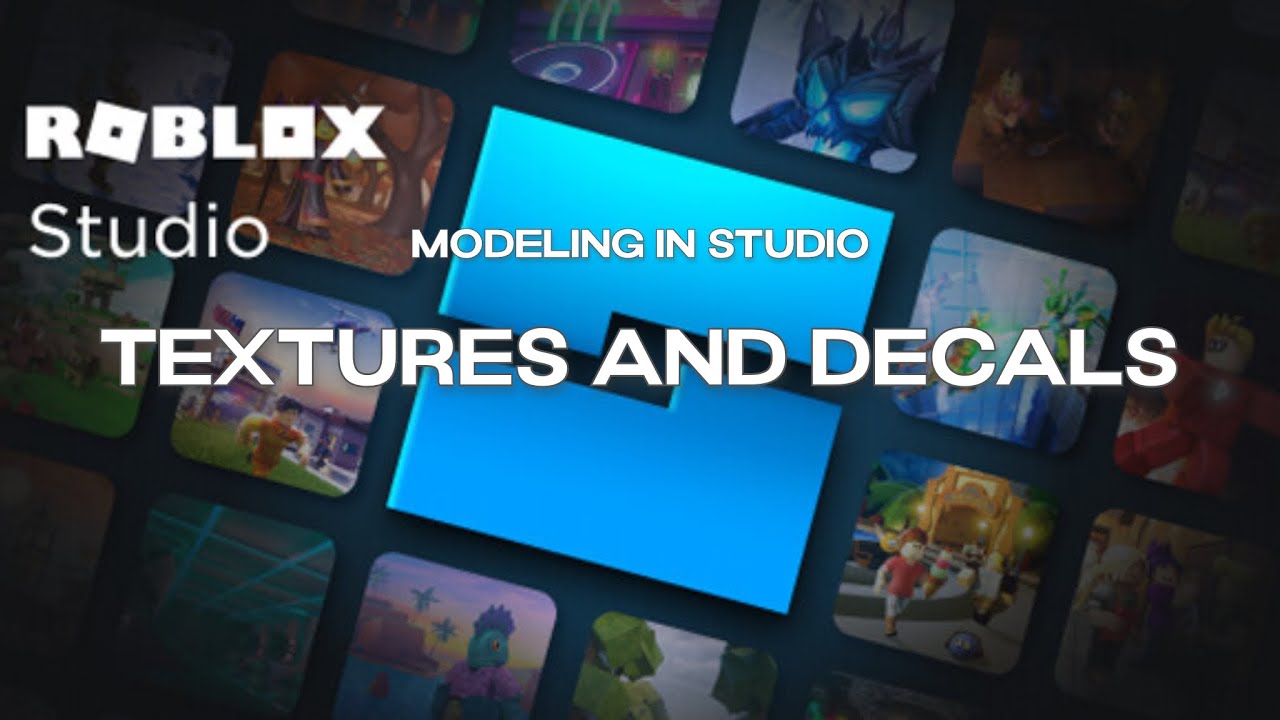 Roblox Studio Tutorial: Textures and Decals - YouTube