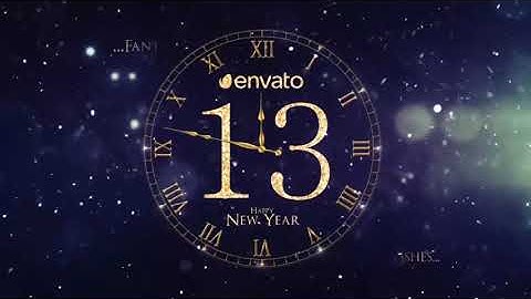 New Year Countdown 2019 | After Effects Project Files - Videohive template