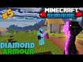 मैंने Survival World में Diamond Armour कैसे बनाया? (Full Guide + Tips)#minecraft