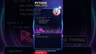 Full 🔥 Python Song Code ❤️ | Banja Tu Meri Rani | Coding Short #shorts #song #punjabisong #newsong Guide