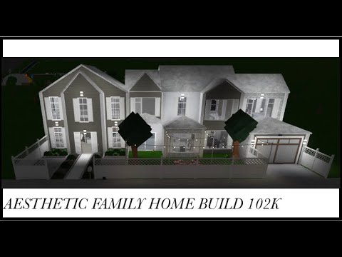  TRADITIONAL FAMILY HOME BLOXBURG BUILD 102K YouTube 