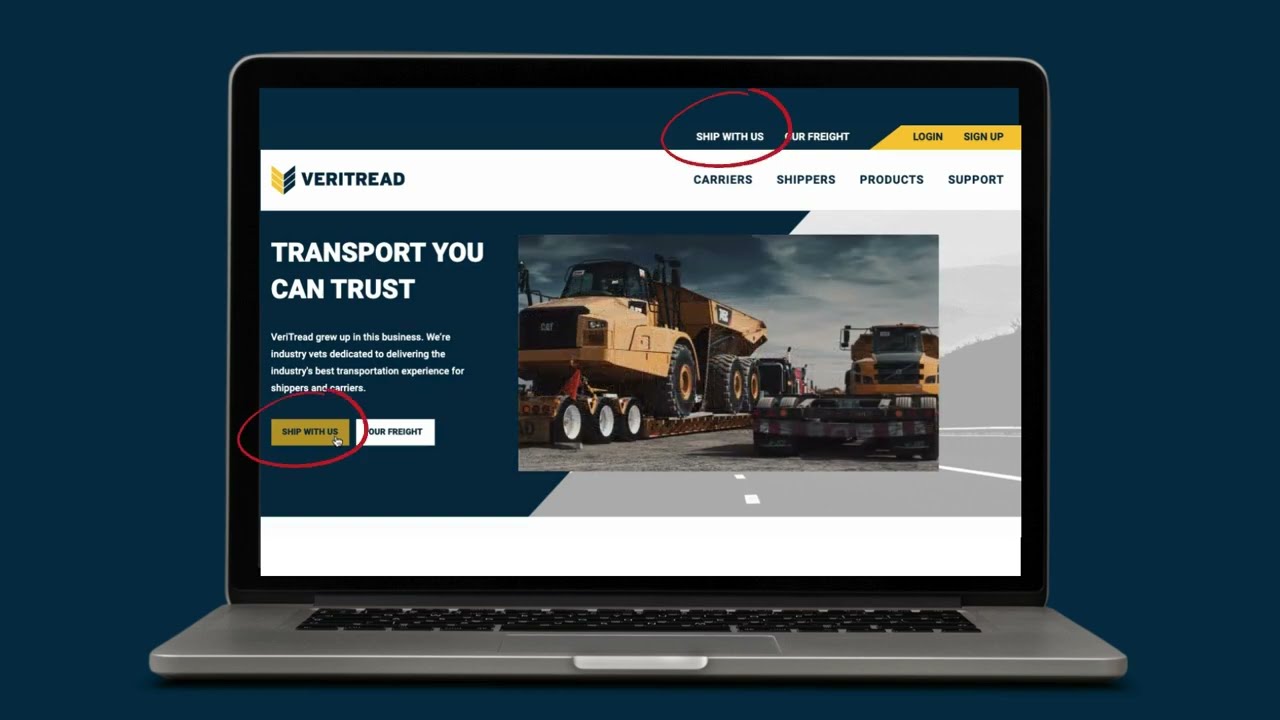 How To Ship Construction Equipment with VeriTread | Safe & Efficient Heavy Equipment Transport