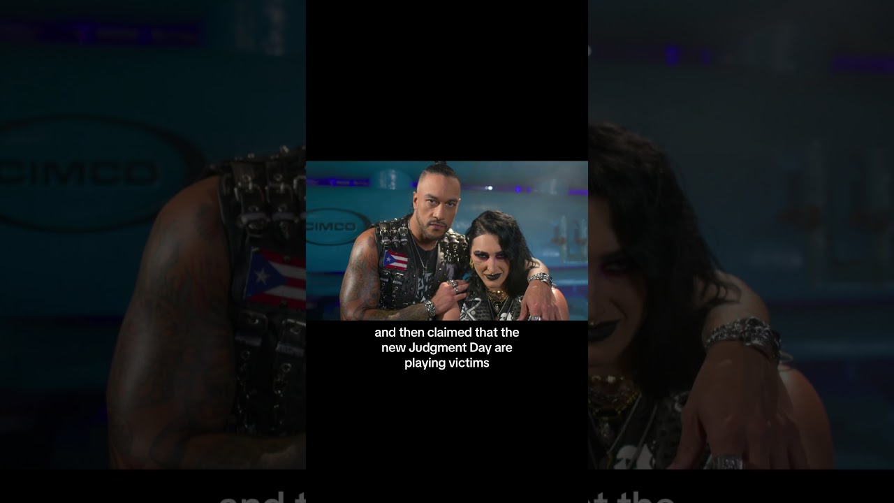 The Terror Twins promo from #wweraw was a hot mess #wwe #rhearipley #damianpriest #dominikmysterio