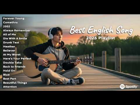 🎧 Best Acoustic Love Songs 2026 | Spotify Trending English Hits – Chill & Romantic Vibes