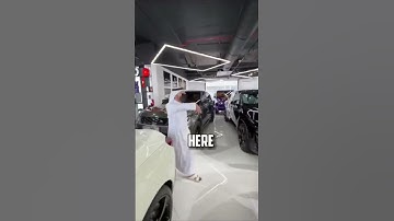 Dubai sheikh buying a car