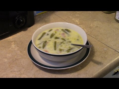 Pressure Cooker Ham and Green Bean Soup