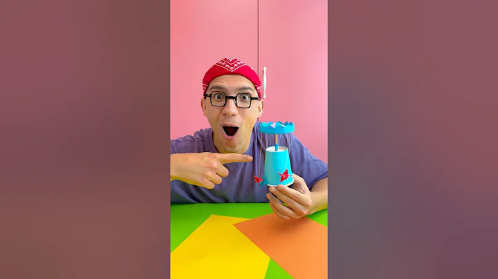 🎡 SPINNING FUN! BUILD YOUR OWN MINI CAROUSEL! #shorts #funny