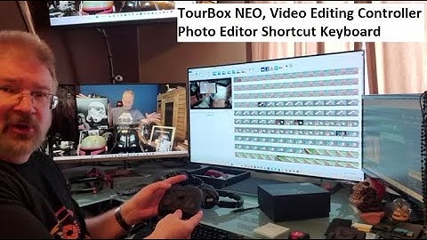TourBox NEO, Video Editing Controller, Photo Editor Shortcut Keyboard, Photoshop Lightroom Premiere