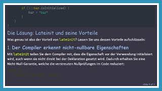 Das Verständnis Des Vorteils Von Lateinit Gegenüber Der Nullinitialisierung In Java Und Kotlin
