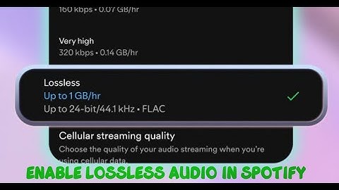 How to Get Lossless Audio on Spotify | Fix Lossless Audio Not Showing On Spotify iPhone and Android