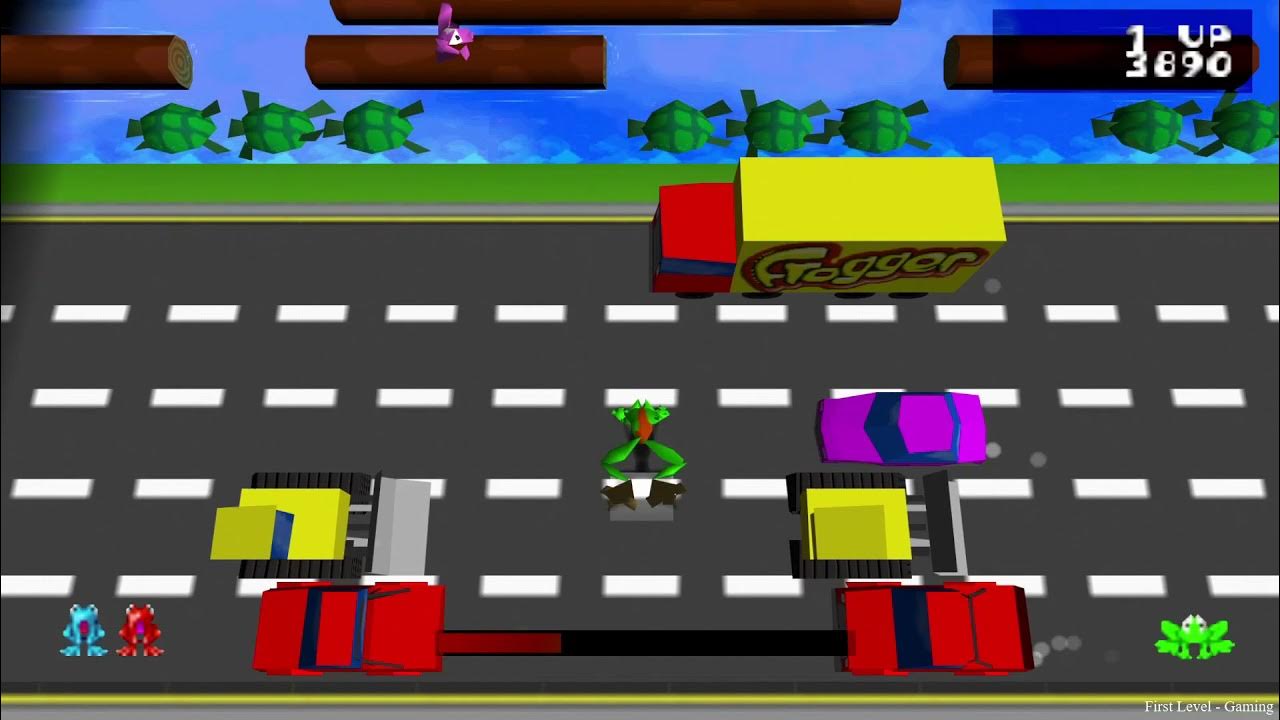 Frogger HD PS1 Gameplay DuckStation YouTube
