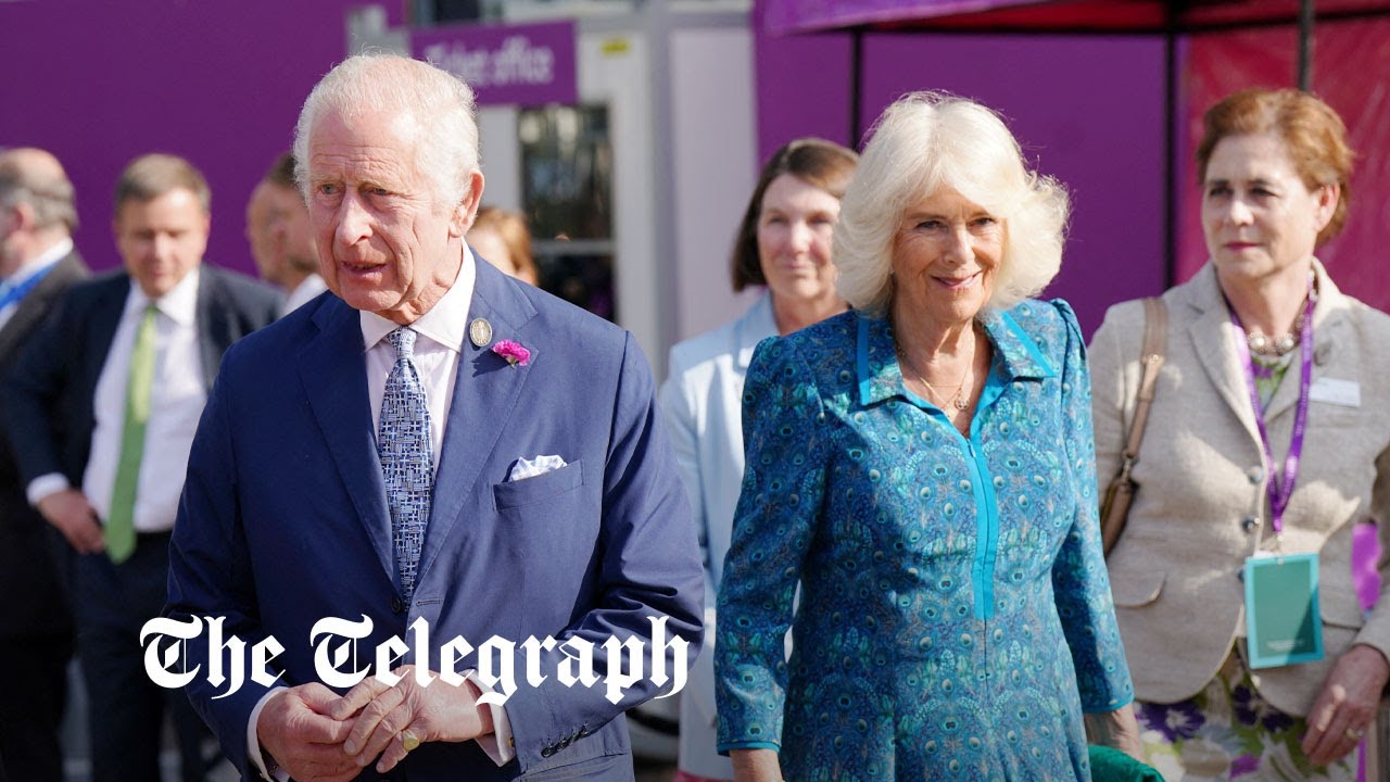 King Charles and Queen Camilla visit Chelsea Flower Show