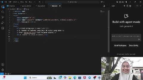 cara menggunakan tag paragraf, image dan link pada html dalam mata kuliah pemrograman web 1