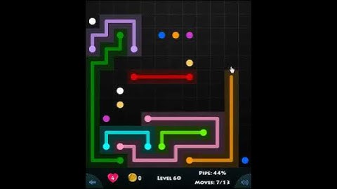 12 × 12 MANIA LEVEL 60 - FLOW GAME ON FACEBOOK Connect the dots
