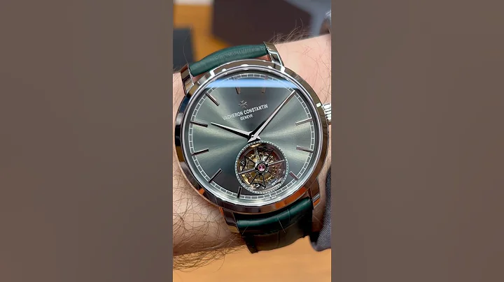 UNBOXING THE $180,000.00 VACHERON CONSTANTIN Traditionnelle Tourbillon Platinum in Green