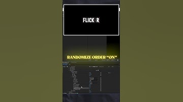 Easily Flicker Your Text in After Effects #tutorial | ZeeFX