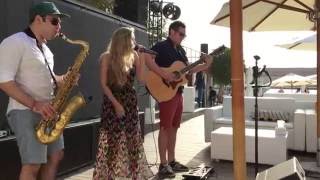 Stereo Sound Saxophone Trio Live @ Blue Marlin Ibiza UAE