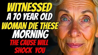 Witnessing the Passing of a 70-Year-Old Woman This Morning: Six Habits to Avoid in Your 70s!elderly