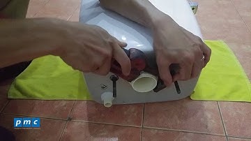 Quy trình thay van xả nước trong bồn cầu