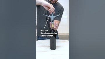 How to use a winged corkscrew