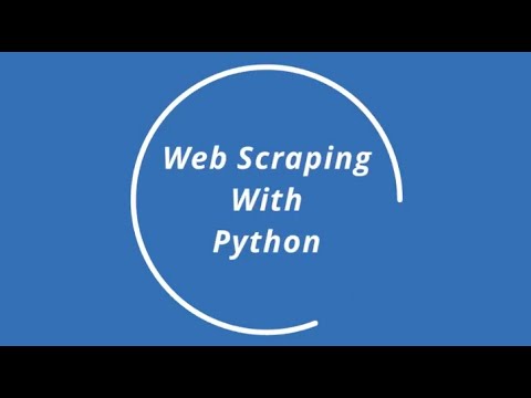 Make a Code Monday: Web Scraping with Python - YouTube
