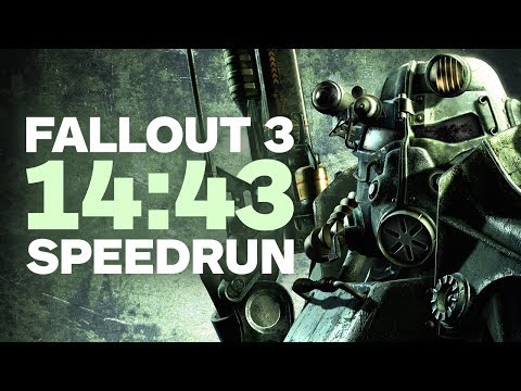Video: Fallout 3 Speedrun Sätter Nytt Världsrekord På Under 24 Minuter