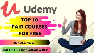 Udemy Free Courses With Free Certificate | Learn Skills From Students to Professional#UdemyCoupon​​​